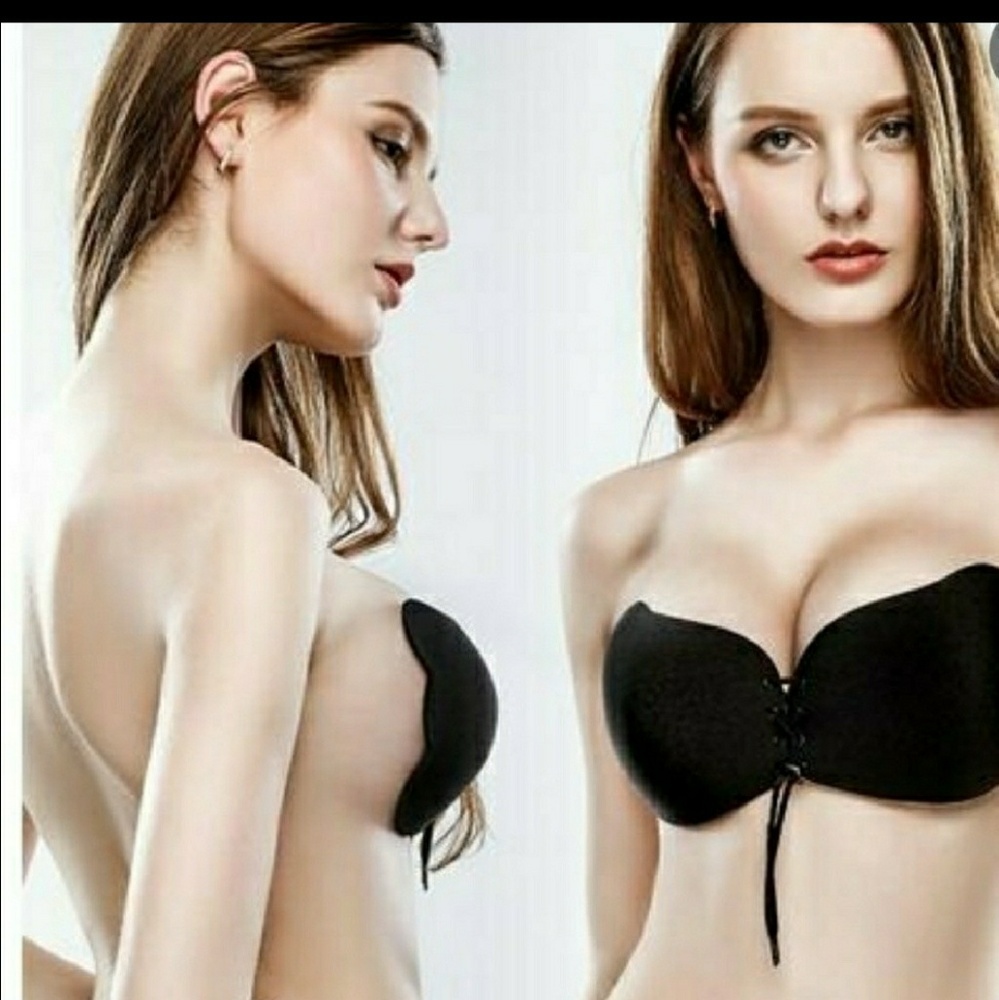 Push up silicone bra